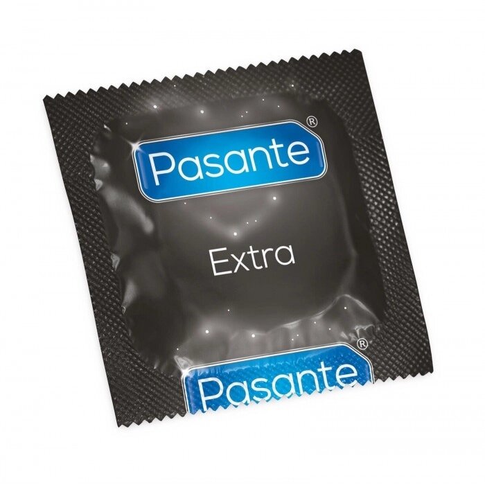 Презервативи Pasante Extra Condoms , 52мм, за 6 шт від компанії Інтернет магазин Персик - фото 1