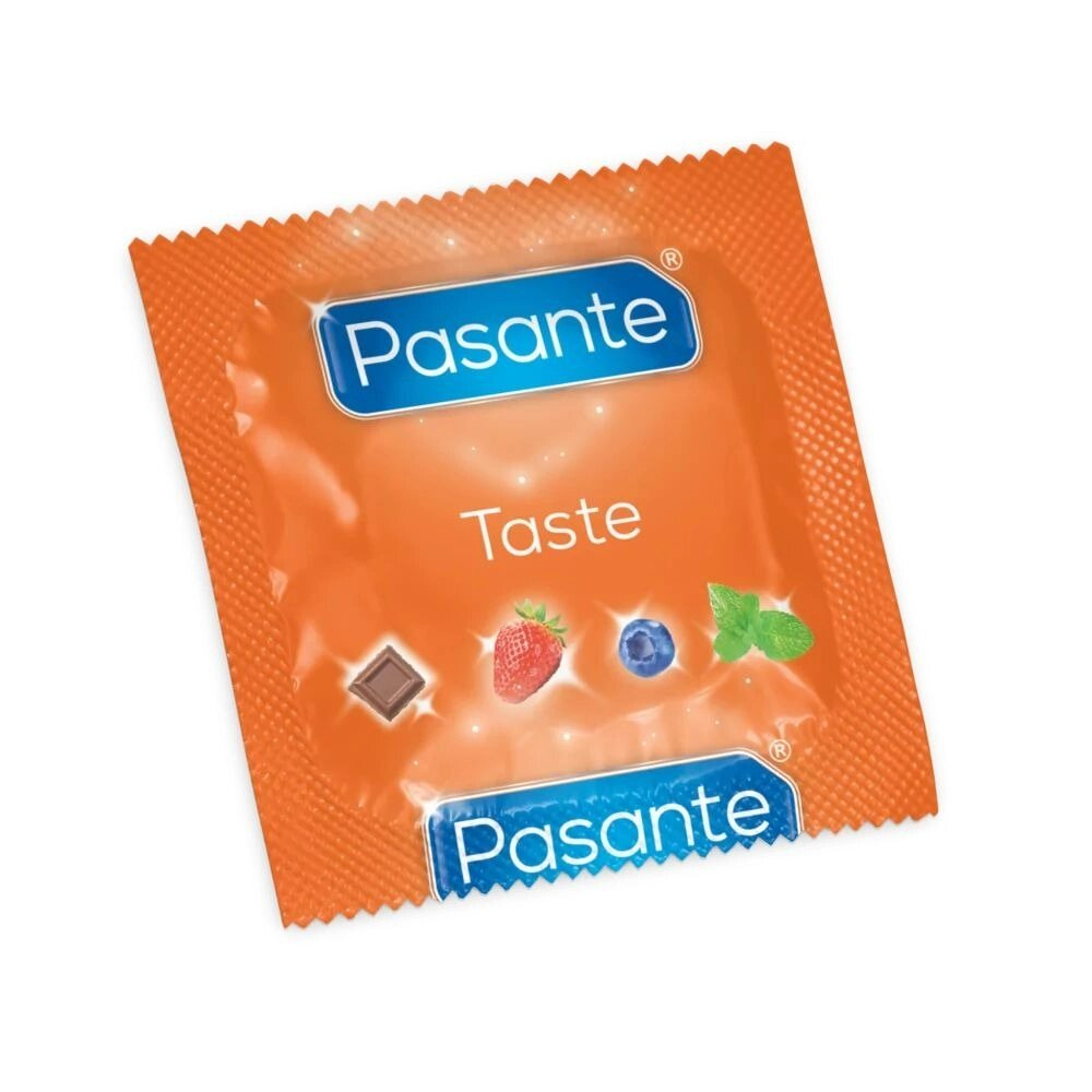 Презервативи Pasante Flavours condoms, 53мм, за 6 шт від компанії Інтернет магазин Персик - фото 1