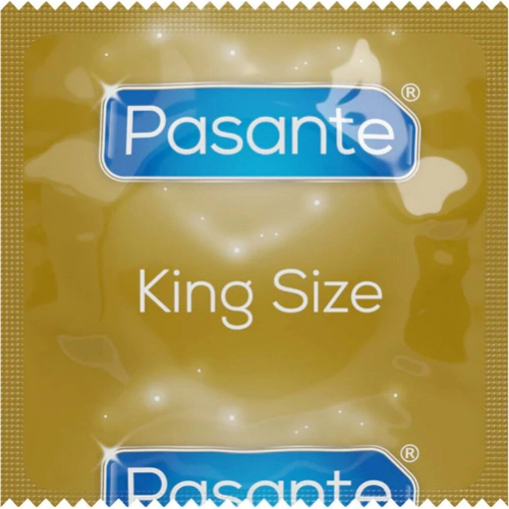 Презервативі Pasante King Size condoms 60, мм, За 6 шт від компанії Інтернет магазин Персик - фото 1