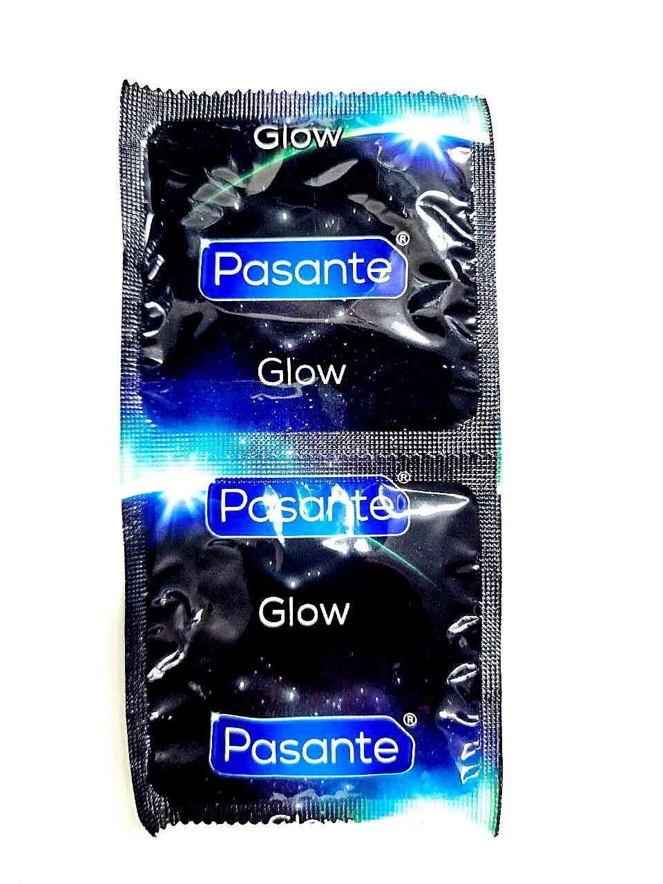 Презервативи, що світяться в темряві , Pasante Glow Condoms ,53 мм (ціна за 6 штук) від компанії Інтернет магазин Персик - фото 1