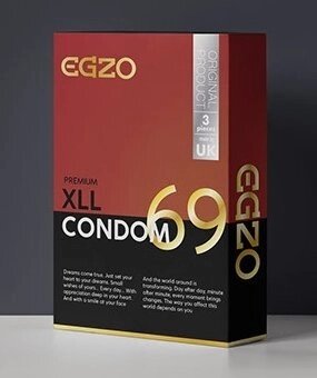 Презервативи збільшеного розміру EGZO "XXL" №3 від компанії Інтернет магазин Персик - фото 1
