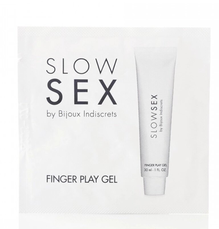 ПРОБНИК Гель для мастурбації FINGER PLAY Slow Sex by Bijoux Indiscrets від компанії Інтернет магазин Персик - фото 1