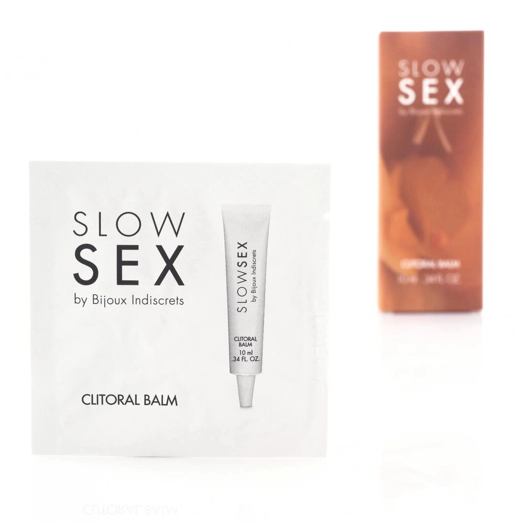 Пробник Кліторальний бальзам CLITORAL BALM Slow Sex Bijoux Indiscrets, 2 мл від компанії Інтернет магазин Персик - фото 1