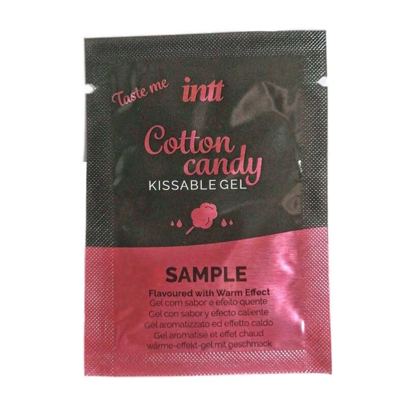 Пробник масажного гелю Intt Cotton Candy (2 мл ) від компанії Інтернет магазин Персик - фото 1