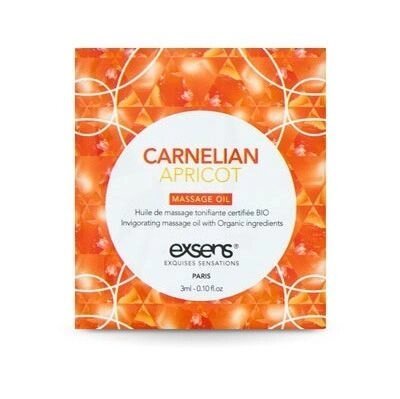 Пробник масажного масла EXSENS Carnelian Apricot 3мл від компанії Інтернет магазин Персик - фото 1