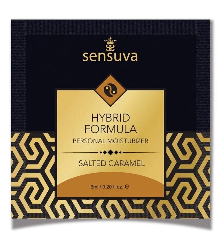 Пробник Sensuva - Hybrid Formula Salted Caramel (6 мл) від компанії Інтернет магазин Персик - фото 1