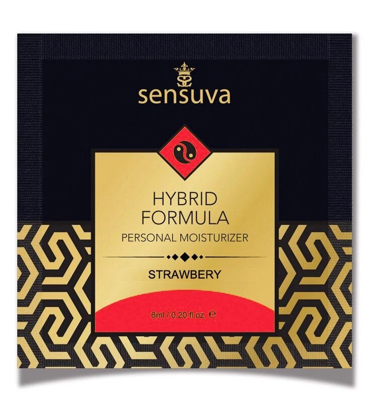 Пробник Sensuva - Hybrid Formula Strawberry (6 мл) від компанії Інтернет магазин Персик - фото 1