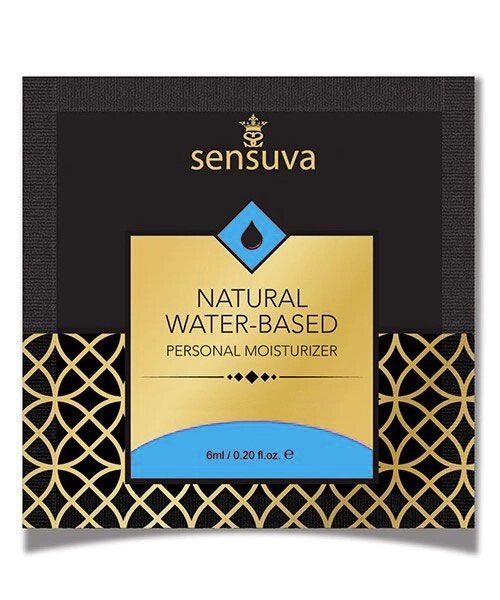 Пробник Sensuva - Natural Water-Based (6 мл) від компанії Інтернет магазин Персик - фото 1
