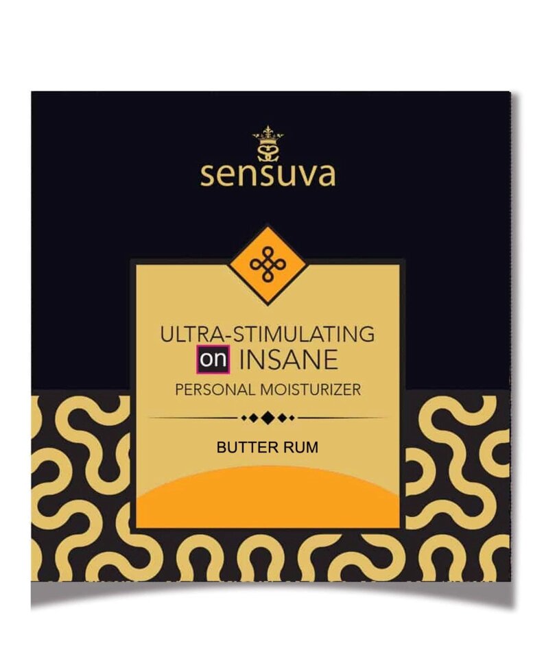 Пробник Sensuva - Ultra-Stimulating On Insane Butter Rum (6 мл) від компанії Інтернет магазин Персик - фото 1