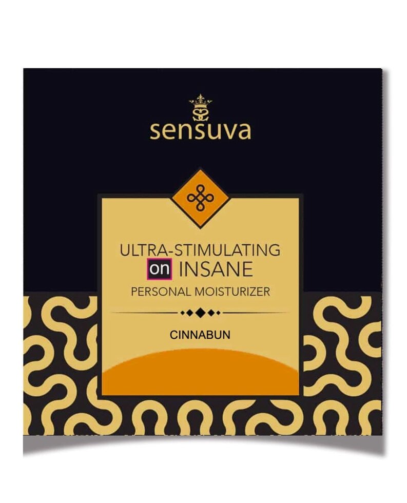 Пробник Sensuva - Ultra-Stimulating On Insane Cinnabun (6 мл) від компанії Інтернет магазин Персик - фото 1