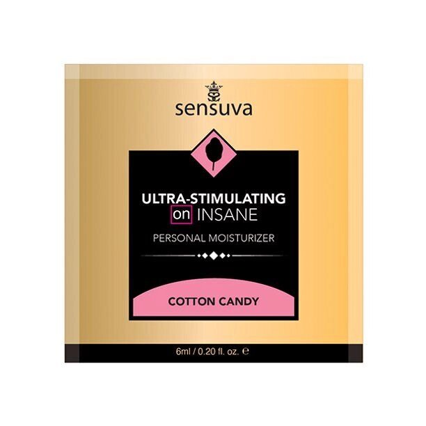 Пробник Sensuva - Ultra-Stimulating On Insane Cotton Candy (6 мл ) від компанії Інтернет магазин Персик - фото 1