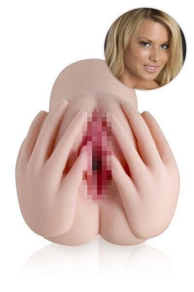 Реалістичний 3D мастурбатор відкрита вагіна Real Body - The Hottie від компанії Інтернет магазин Персик - фото 1