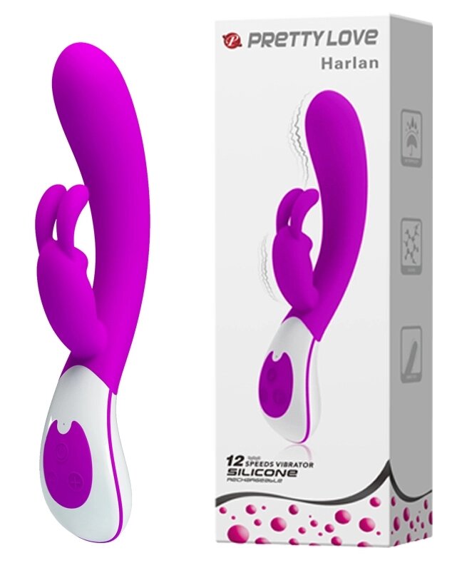 Reshaquent Vibrator Pretty Love-Harlan, BI-014232-1 від компанії Інтернет магазин Персик - фото 1