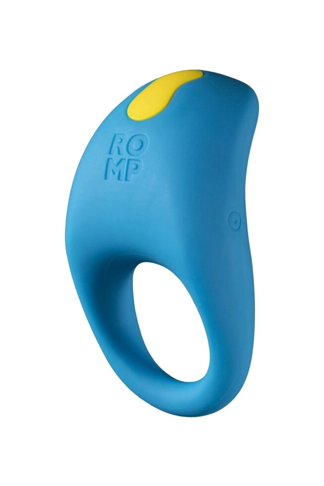 ROMP Juke erecive Vibro -Ring, спеціальний вигнутий вібро -голод, 10 варіантів стимуляції від компанії Інтернет магазин Персик - фото 1