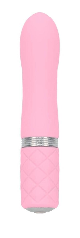 Розкішний жіночий вібратор PILLOW TALK - Flirty Pink з кристалом Сваровські від компанії Інтернет магазин Персик - фото 1
