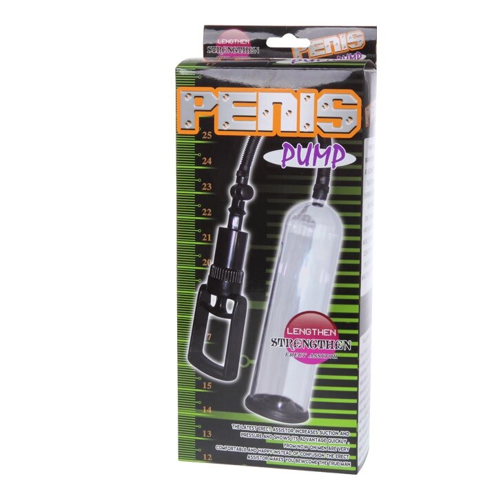 Ручний вакуумний насос для сили пеніса від компанії Інтернет магазин Персик - фото 1