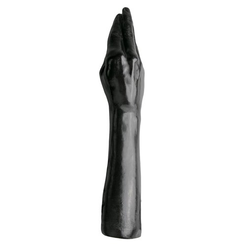 Рука для фістингу All Black Fisting Dildo, 39 см від компанії Інтернет магазин Персик - фото 1