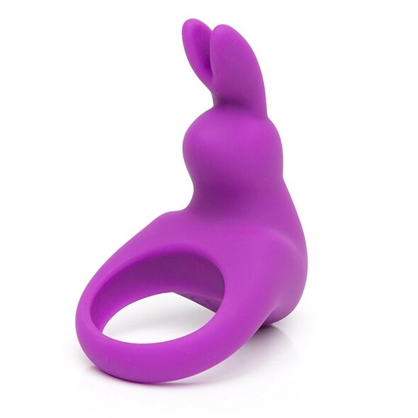 Щасливий кролик, що переживає півень, кільце фіолетове бавовняне кільце від компанії Інтернет магазин Персик - фото 1