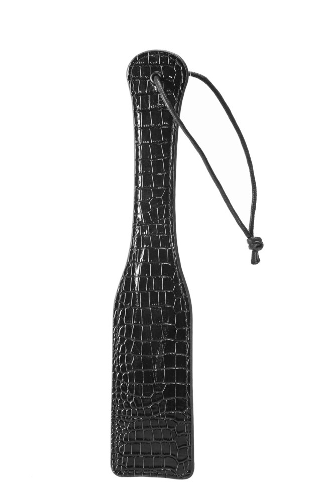 Шлепалка BLAZE LUXURY PADDLE CROCO BLACK від компанії Інтернет магазин Персик - фото 1