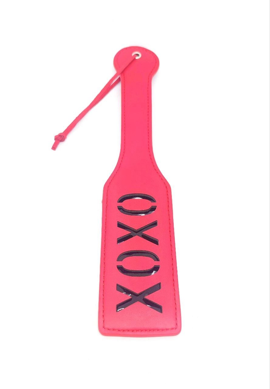 Шлепалка червона квадратна OXOX PADDLE 31,5 см від компанії Інтернет магазин Персик - фото 1