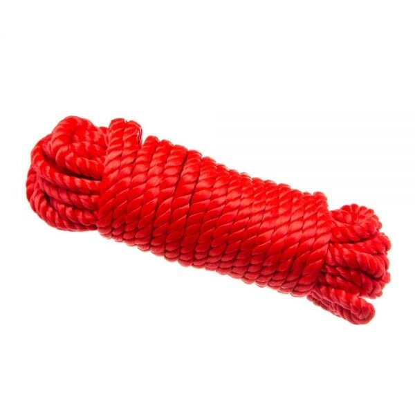 Шовкові мотузки для шібарі червона 10м. від компанії Інтернет магазин Персик - фото 1