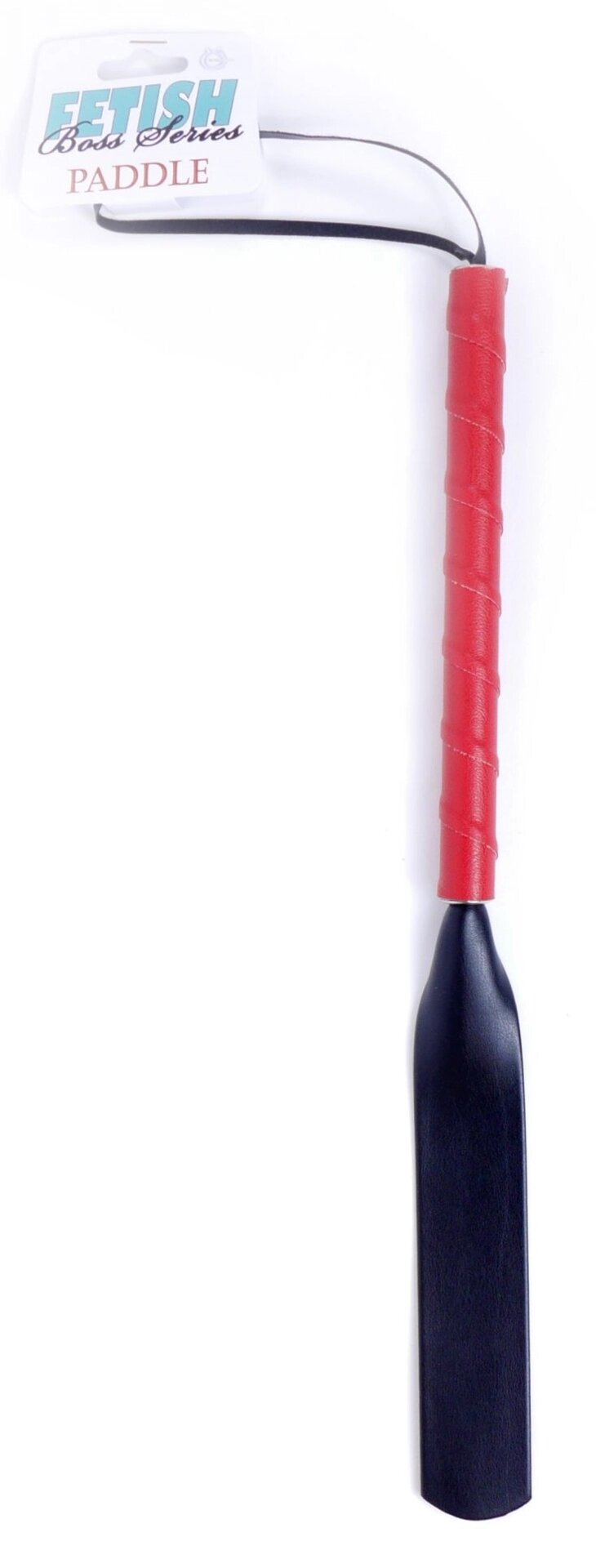 Shplepalka з колекції серії Fetish Boss - шльопання червоного та чорного кольору (довжина 47 см, ширина 3,5 см), BS3300104 від компанії Інтернет магазин Персик - фото 1