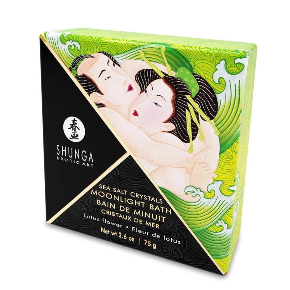 Сіль для ванни Shunga Moonlight Bath - Lotus Flower від компанії Інтернет магазин Персик - фото 1