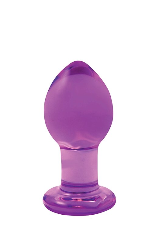 Скляна пробка ns novelties crystal medium purple від компанії Інтернет магазин Персик - фото 1
