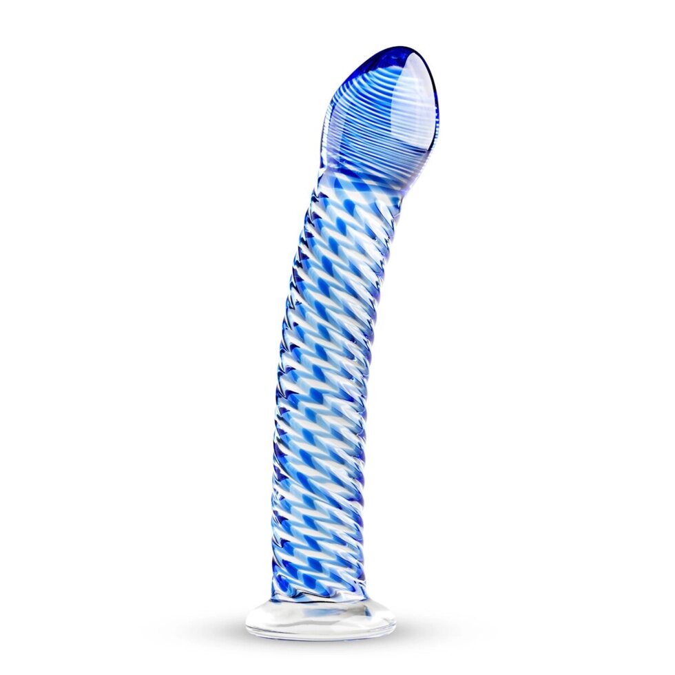 Скляний дилдо Gildo Glass Dildo No. 5 від компанії Інтернет магазин Персик - фото 1