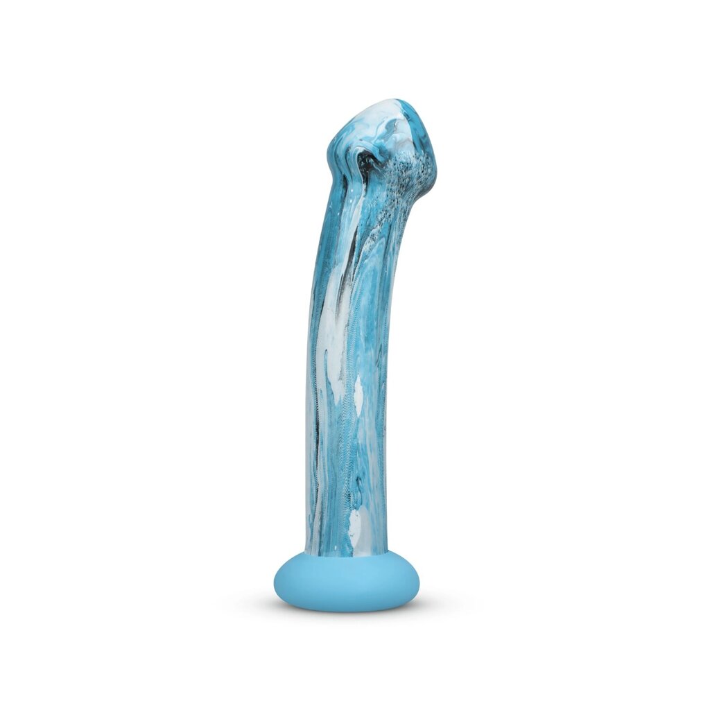 Скляний дилдо Gildo - Ocean Ripple Glass Dildo від компанії Інтернет магазин Персик - фото 1
