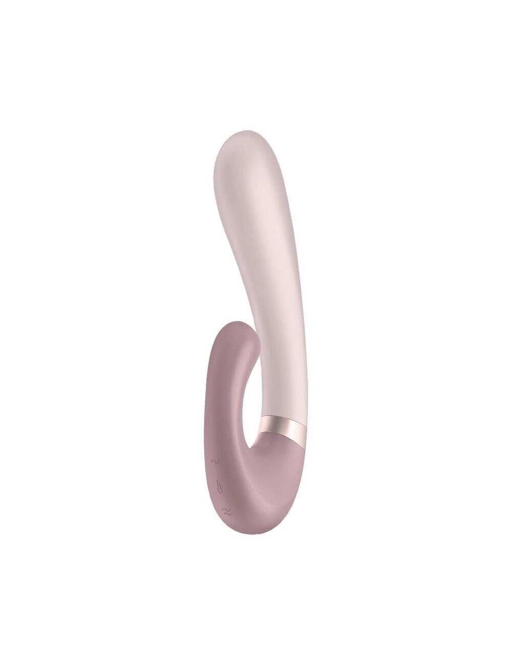 Смарт вібратор-кролик з підігрівом Satisfyer Heat Wave Mauve (м'ята упаковка!!) від компанії Інтернет магазин Персик - фото 1