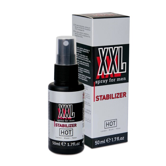 Спрей для збільшення пеніса "XXL spray for men stabilizer" (50 ml) від компанії Інтернет магазин Персик - фото 1