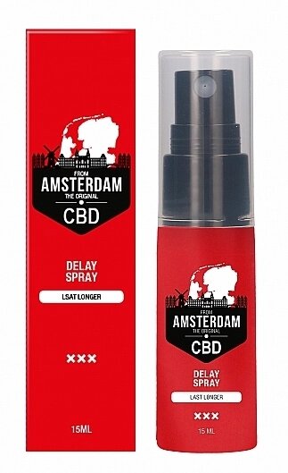 Спрей пролонгирующий Original CBD from Amsterdam - Delay Spray, 15 ml від компанії Інтернет магазин Персик - фото 1