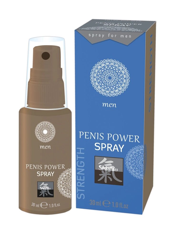 Спрей стимулюючий для чоловіків SHIATSU Power Spray (30 ml) від компанії Інтернет магазин Персик - фото 1