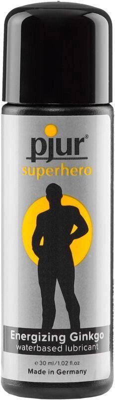 Стимулюючий лубрикант на водній основі pjur Superhero glide 30 мл від компанії Інтернет магазин Персик - фото 1