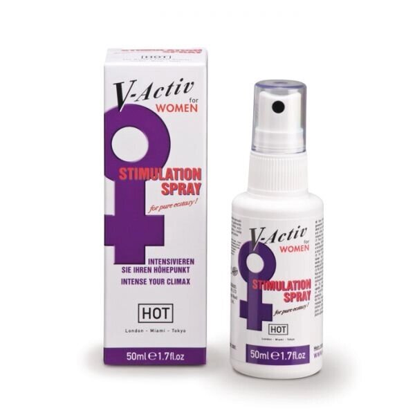 Стимулюючий спрей V-Activ для жінок (50 ml) від компанії Інтернет магазин Персик - фото 1
