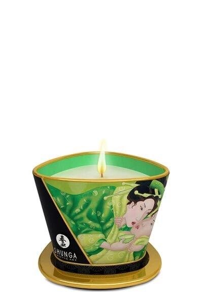 Свічка для масажу MASSAGE CANDLE EXOTIC GREEN TEA 170 мл від компанії Інтернет магазин Персик - фото 1