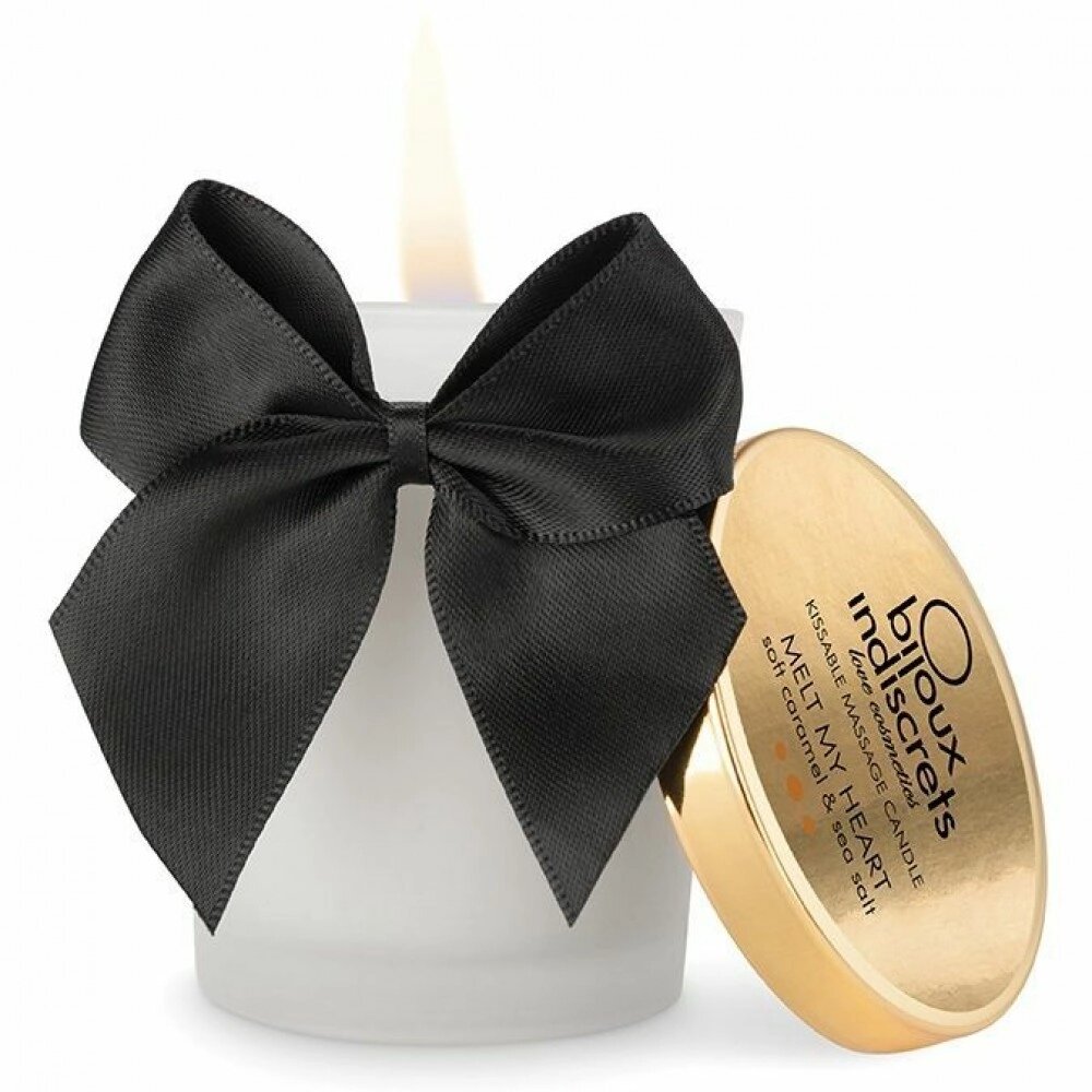 Свічка для масажу та поцілунок Біджус, з соляною карамелем від компанії Інтернет магазин Персик - фото 1