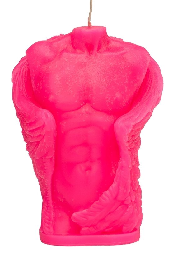 Свічка LOVE FLAME - Angel Man Pink  Fluor, CPS07-PINK від компанії Інтернет магазин Персик - фото 1