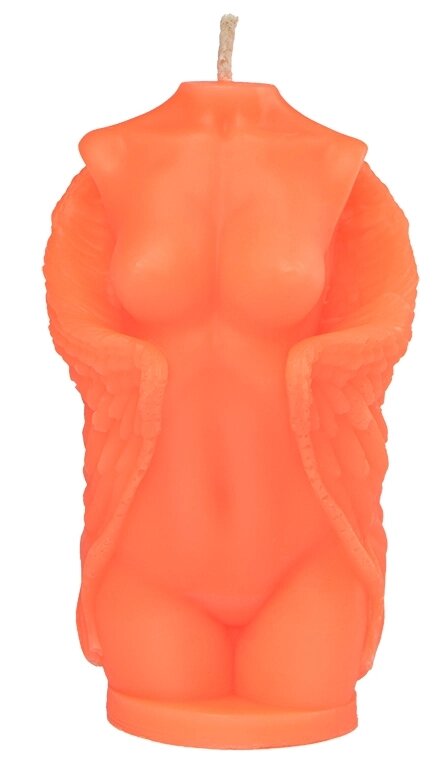 Свічка LOVE FLAME - Angel Woman Orange Fluor, CPS08-ORANGE від компанії Інтернет магазин Персик - фото 1