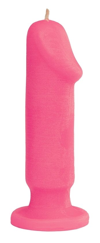 Свічка LOVE FLAME - Dildo S Pink Fluor, CPS04-PINK від компанії Інтернет магазин Персик - фото 1