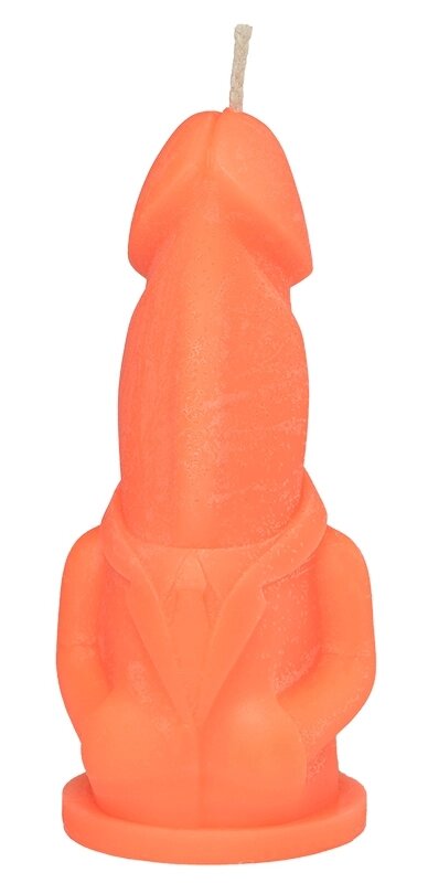 Свічка LOVE FLAME - Gentleman Orange Fluor, CPS05-ORANGE від компанії Інтернет магазин Персик - фото 1