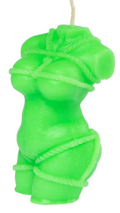 Свічка Любов полум'я - Shibari I Green Fluor, CPS09 -green від компанії Інтернет магазин Персик - фото 1