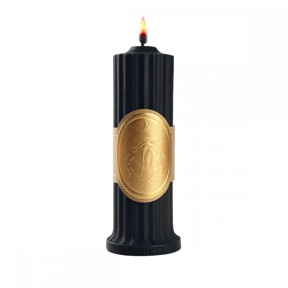 Свічка низькотемпературна UPKO, чорна, 150 г від компанії Інтернет магазин Персик - фото 1