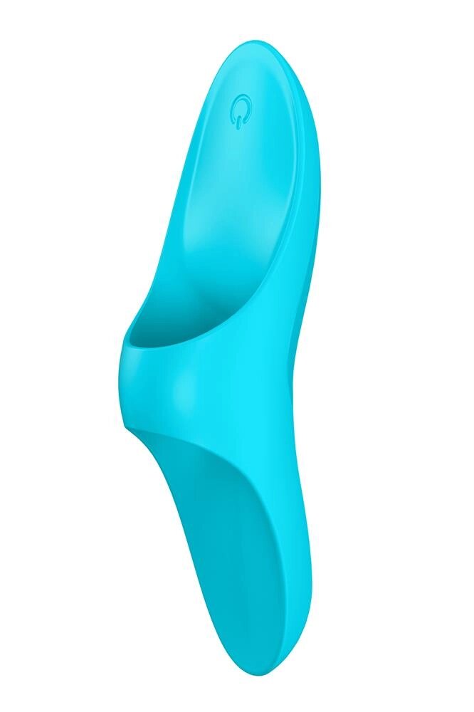 T360166 Universal Vibrator для сатифного тизера світло -блакитного пальця від компанії Інтернет магазин Персик - фото 1