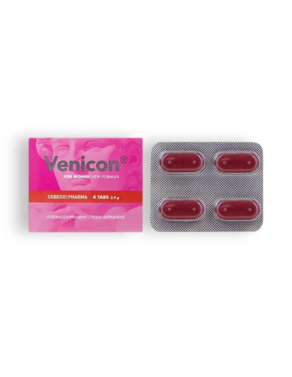 Таблетки для жінок Venicon for Women EU 4 шт від компанії Інтернет магазин Персик - фото 1