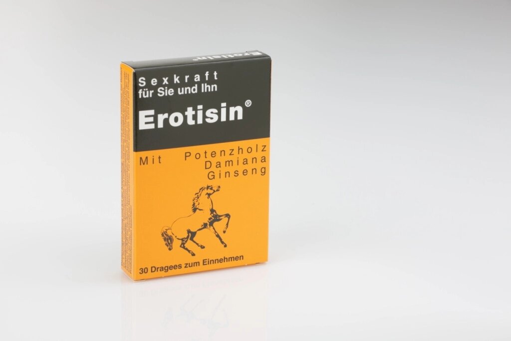 Таблетки EROTISIN 1 шт (для двох) від компанії Інтернет магазин Персик - фото 1