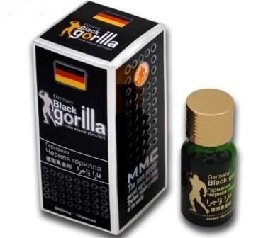 Таблетки возбуждающие Germany Black gorilla від компанії Інтернет магазин Персик - фото 1