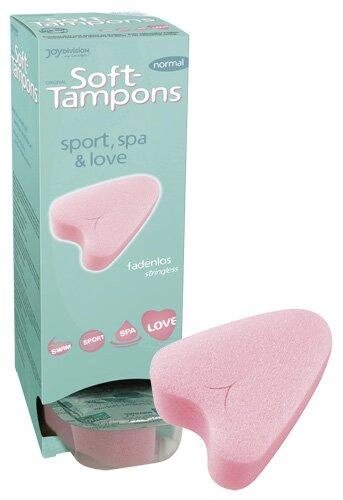 Тампони для сексу Soft-Tampons normal 10 шт від компанії Інтернет магазин Персик - фото 1