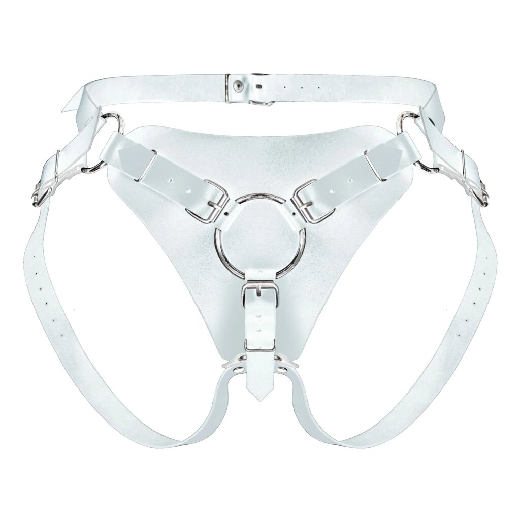 Трусики для страпона Feral Feelings Strap-on Harness White від компанії Інтернет магазин Персик - фото 1